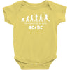 The Evolution of Rock Baby Bodysuit