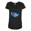 4th of July Maternity Scoop Neck T-shirt