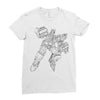 optimus prime Ladies Fitted T-Shirt
