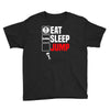 eat sleep jump Youth Tee