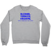 funny t shirt alcohol tobacco firearms who's bringing the chips tee Crewneck Sweatshirt