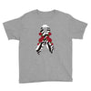 carcinoid cancer ribbon and rose Youth Tee