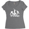 teamwork   mens funny Women's Triblend Scoop T-shirt