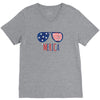4th of July V-Neck Tee