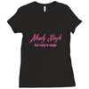 newly single Ladies Fitted T-Shirt