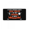 I Love Someone with Skin Cancer to The Moon and Back to Infinity License Plate