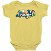 thunder and lightning Baby Onesie