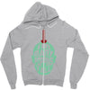mary poppins y'all Zipper Hoodie