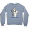 partner's in crime black funny Crewneck Sweatshirt