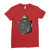 i'm in a pocket Ladies Fitted T-Shirt
