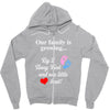 Our Family is Growing Zipper Hoodie