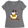 i dont want to job Women's Triblend Scoop T-shirt