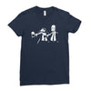 pulp simpson Ladies Fitted T-Shirt