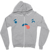 i don't like Zipper Hoodie