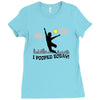 i pooped today!! Ladies Fitted T-Shirt