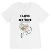 i love when my wife lets me buy another bike V-Neck Tee