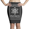 particle physics funny pun Pencil Skirts