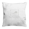 my first selfie Throw Pillow