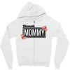 blessed mommy  flower Zipper Hoodie