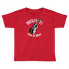 rockin' it old school bass Toddler T-shirt