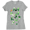 lawn of the dead Ladies Fitted T-Shirt