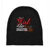 Just A Girl In Love With Her Heavy Equipment Operator Baby Beanies