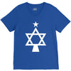 chrismukkah tree christmas V-Neck Tee