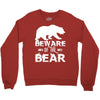 Beware Of The Bear Crewneck Sweatshirt