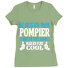 papa pompier Ladies Fitted T-Shirt