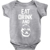 eat drink and b Baby Bodysuit