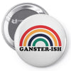 Ganster ish Pin-back button