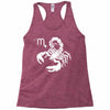 scorpio zodiac Racerback Tank