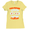 reverse the curse Ladies Fitted T-Shirt