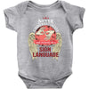 who knows sign language Baby Bodysuit