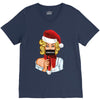 pop art christmas V-Neck Tee