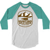 hunting wild beer tournament 3/4 Sleeve Shirt