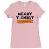 nerdy Ladies Fitted T-Shirt
