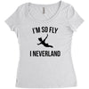 i'm so fly Women's Triblend Scoop T-shirt