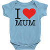 i love mum Baby Onesie