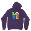 love baseball neon rhinestuds Unisex Hoodie