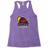 purple champs Racerback Tank