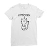 kitto corn Ladies Fitted T-Shirt