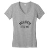 mulder it's me Women's V-Neck T-Shirt