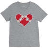 heartboard V-Neck Tee