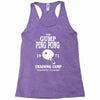 forrest gump   ping pong camp   cult film Racerback Tank