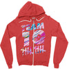 team 10 miami wawes Zipper Hoodie