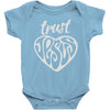 trust jesus Baby Onesie