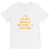 i'm scary enough V-Neck Tee
