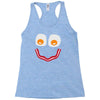 bacon and eggs Racerback Tank