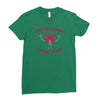 turn that frown upside down Ladies Fitted T-Shirt